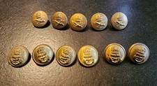 11 Boutons Militaire Royal