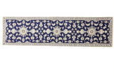 Tapis Orient Super Nain Avec Soie (292 X 77 CM) Tapis Persan Tout Neuf