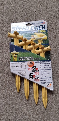 Speed cinch stake pack jaune - speed,