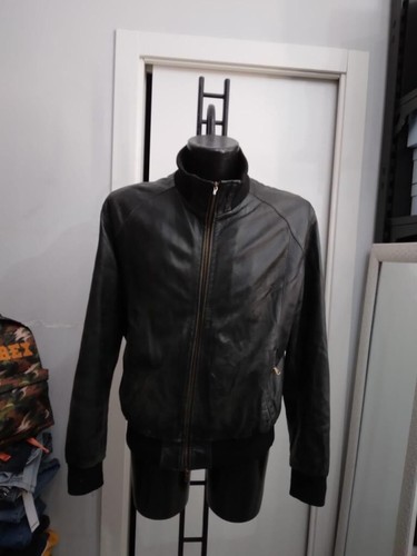 Véritable cuir veste - véritable,