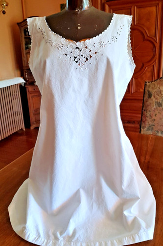 Chemise ancienne coton - chemise,