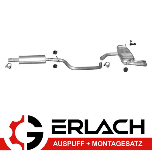 Pot échappement pour - d'échappement, audi