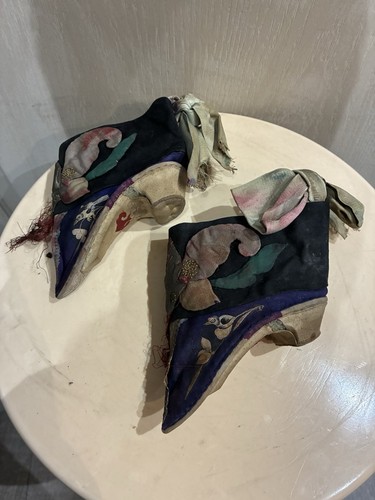Ancienne chaussures chinoises - ancienne,