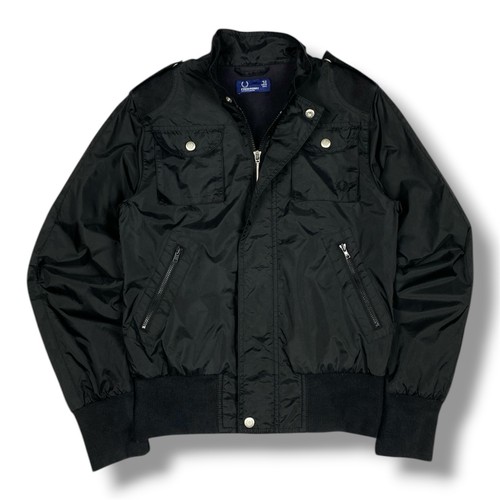Blouson bombardier noir fred - blouson,