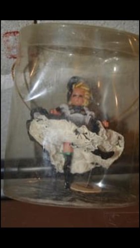 Poupée ancienne danseuse - poupée,