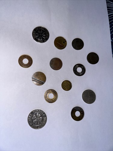 Lot jetons token pour - /,