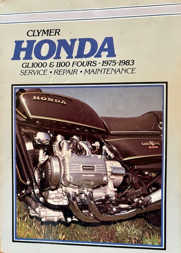 Clymer honda gl1000 and - gl1000, 1100