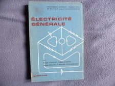 Electricité générale | Couchet Durand Gélard Et Zvenigorosky | Très bon état