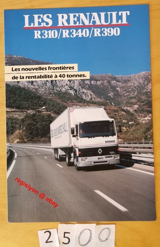 Rvi renault trucks r310 r340 - rvi,