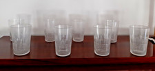 BACCARAT Ensemble de 8 VERRES