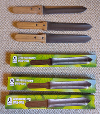 LOT DE 3 COUTEAUX  JAPONAIS HORI-HORI POUR LE JARDINAGE