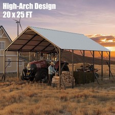 20x25ft Metal Carport, 173"