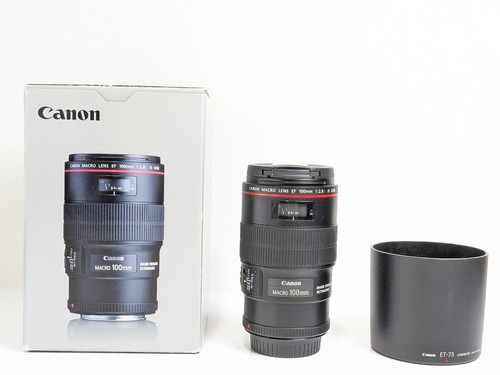 Objectif macro canon - objectif, 100mm