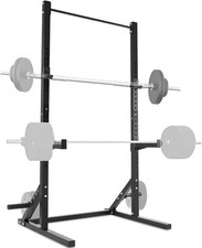 ISE Cage de Squat DIP STATION Support de Squat Réglable,23 Positions Réglables