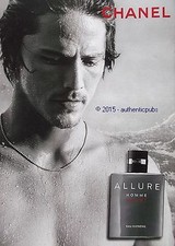 PUBLICITE CHANEL ALLURE HOMME SPORT EAU EXTREME DANIEL FULLER DE 2014 FRENCH AD