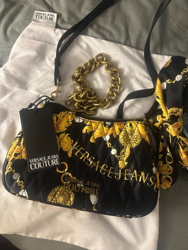 Sac versace jeans couture - couture, noir