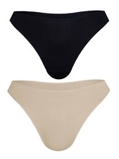 Lot de 2 String Femme Classic