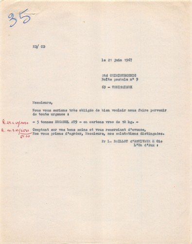 1967 baillot estivaux - l, d