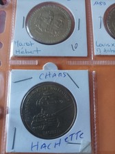 médaille  monnaie de paris MDP  chars hachette 