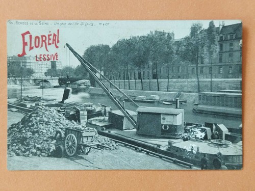 Cpa paris berges seine ile - cpa,
