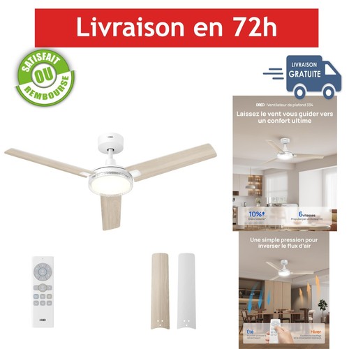 Dreo ventilateur plafond - de,