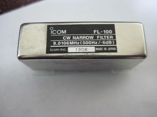 Icom 100 500 - hz/-6db, (-9mhz