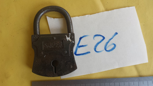 E26 ancien rare - ancien, cadenas