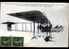 AVIATION MILITAIRE / AVION BIPLAN FARMAN / Pilote MAILFERT & Tireur DARBOST 1914