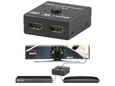 Switch et répartiteur avec 2 ports HDMI 2.0 - Auvisio