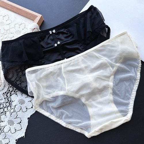 Culotte femme dentelle maille