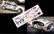 [DECALS 1/43] TOYOTA COROLLA