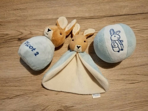 Doudou lot lapin - doudou,