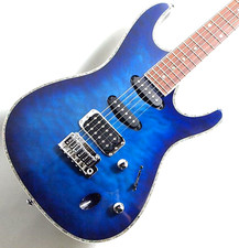 Guitare électrique Ibanez série SA bleu saphir SA360NQM-SPB neuve