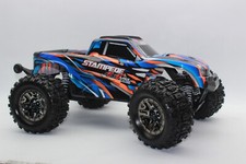 Traxxas TRX 90376 -4 Orange Monster Truck sans Brosse Stampede 4x4 HD Vxl 1:10