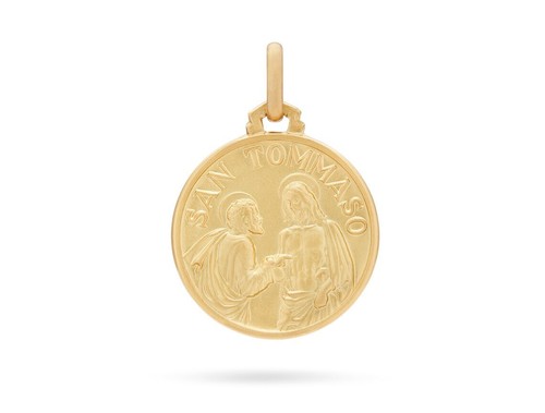 Collier pendentif médaille - , en