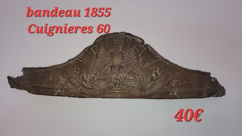 Plaque casque de - de,