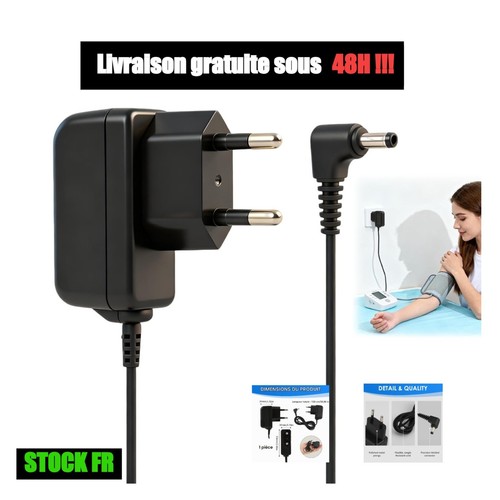 Chargeur omron tensiomètre - 6v,