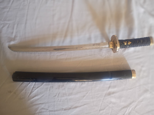Katana sword engraved - katana,
