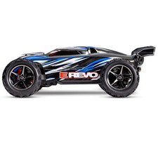 Traxxas revo 4x4 bleu - traxxas, 1/16