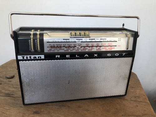 Poste radio vintage 1962 - de,