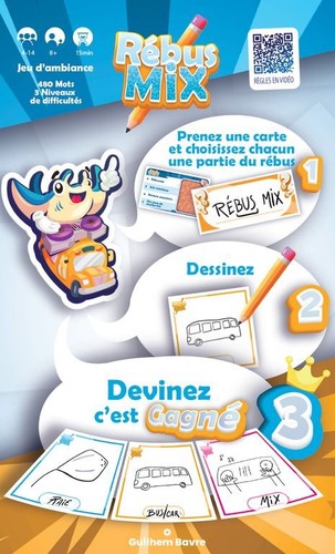 Rebus mix jeu société - jeu,