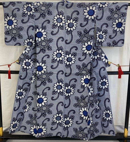 Kimono japonais vintage coton