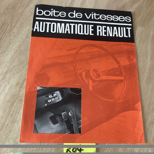 Renault automobile boite - , de