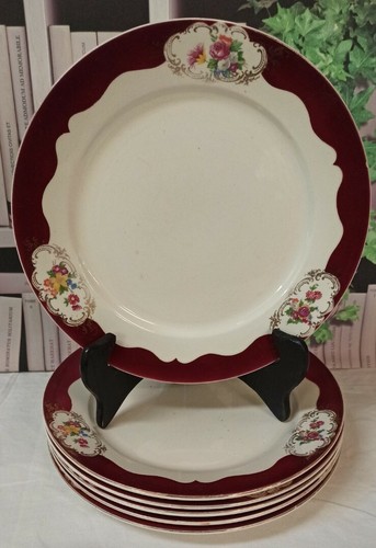 Assiettes plates digoin - assiettes,