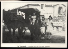 2002  --  LA TOURLANDRY  ANNEES 1945/50  TRACTION ANIMALE    3Q281