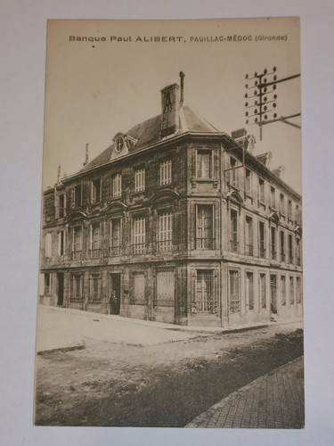 Cpa banque paul - banque, alibert