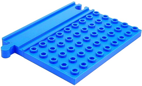 Bleu plaque base duplo - plaque,