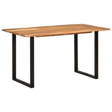 Bois d'Acacia Solide Table de