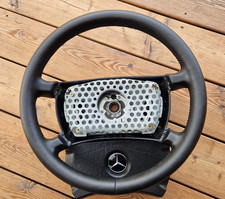 Volant cuir mercedes benz w126 - cuir,