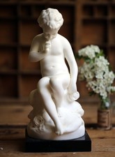 Antique Seated Cupid Eros